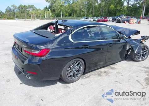 2025 BMW 3 Series 330I из США, поврежденный, VIN 3MW69CW06S8F01988